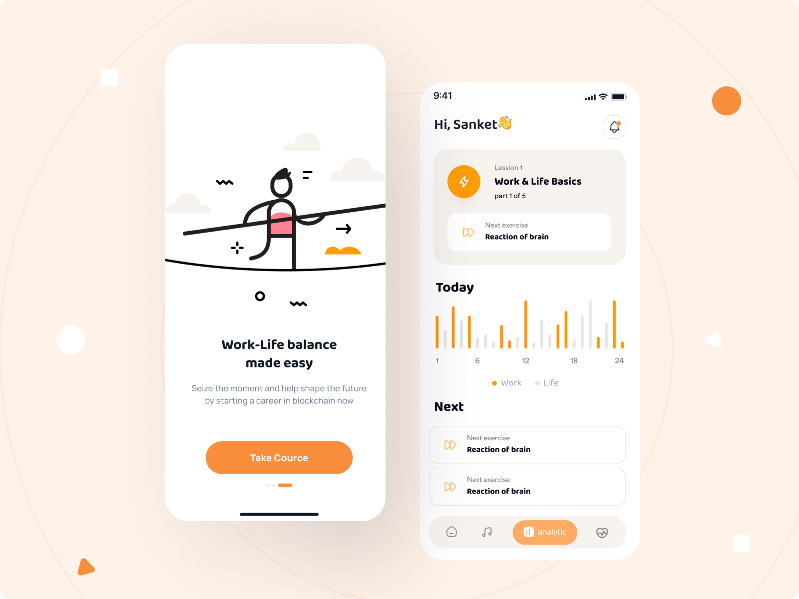 Mental Health App Ui By Sanket Pal For Indianpix On Dribbble