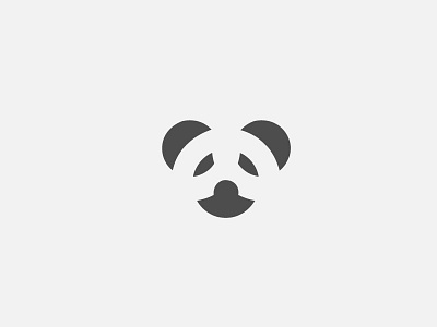 Panda animal branding cartoon character clipboard cute f fun illustration mascot negative space panda logo
