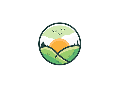 Landscape logo concept