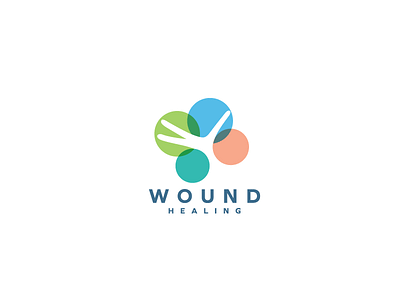 Wound healing logo debut healing indianpix logo wellness wound logo