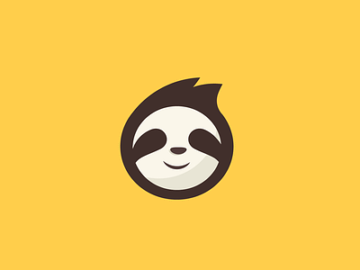 Sloth logo animal cartoonish-sloth-logo creative illustration indianpix logo sloth sloth-illustration sloth-logo