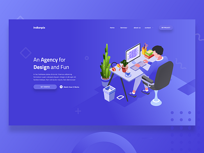 Agency Landing page - Exploration