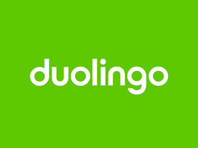 Duolingo Logo brand identity design branding branding and identity branding design duolingo geometric logo minimal rebrand wordmark