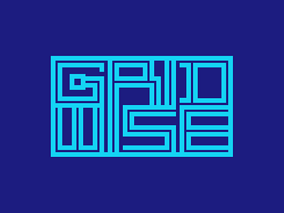 Gridwise Logo app brand brand identity branding design geometric grid gridwise icon identity illustration logo lyft minimal rideshare simple typography uber ui vector