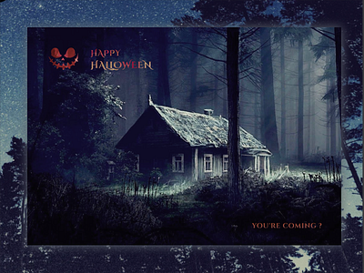 Helloween 2020 banner design halloween shot web website