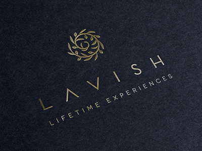 Lavish logo brand id branding greece lavish logo luxury
