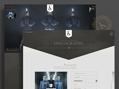 Kadebostany corporate design digital music responsive web webdesign website
