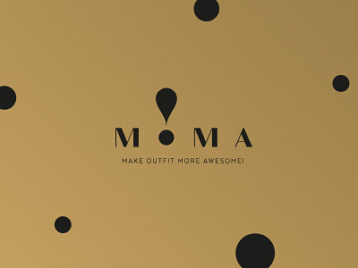 MOMA Logo boutique brand id branding design fashion greece kommigraphics premium