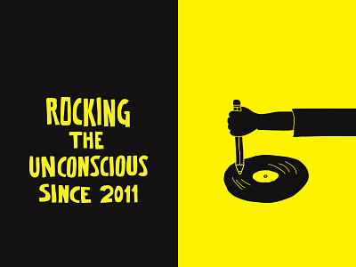 Rocking the unconscious athens branding design greece illustration kommigraphics
