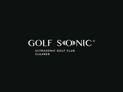 Golf Sonic logo branding design kommigraphics logo logo design studio