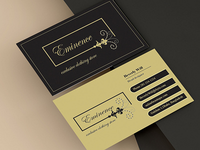 Elegant business card