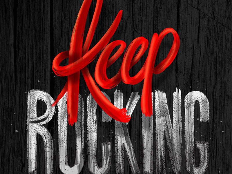 Drb Keep Rocking by roycalvillo on Dribbble