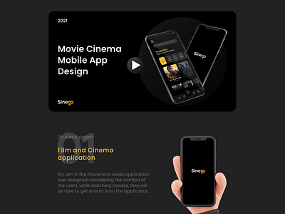 Movie Cinema Mobile App Design