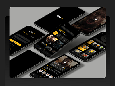 Movie Cinema Mobile App Design