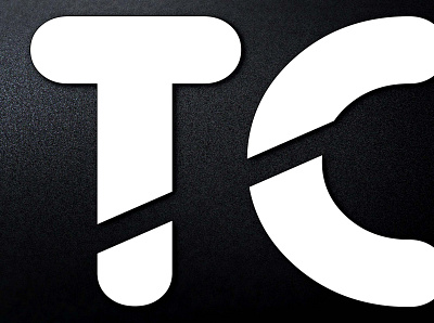 TC Logo design flat graphic design icon illustration illustrator logo minimal typography vector