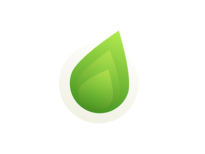 Client Logo Concept branding eco energy gradients icon logo