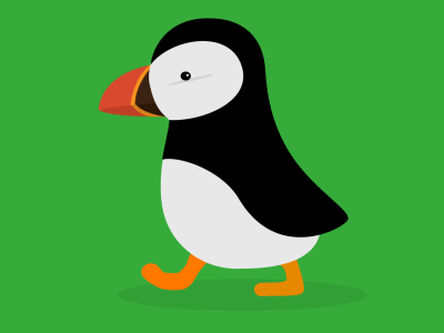 Puffin Walk Cycle animation puffin walk cycle