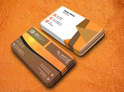 Business Card Design business card design businesscard design flat illustration logo vector