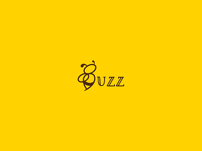 Buzz buzz icon lineart logo minimal