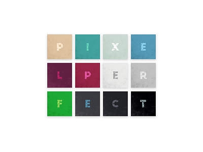 Pixel Perfect color design flat graphic minimal perfect pixel