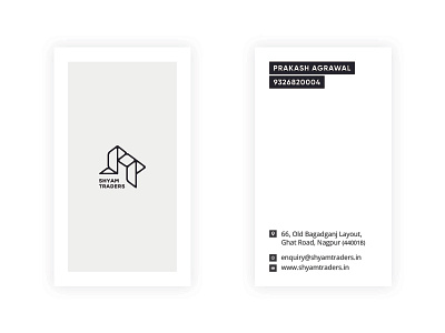 Business Card business card card design graphic design minimal