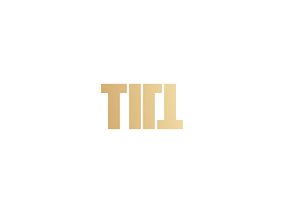 Tilt logo concept concept gold logo mark tilt type typography