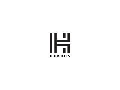 Hebron Logo h hebron letter line logo mark minimal typography