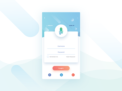 Sign up page Exploration app gradient login page signup ui ux