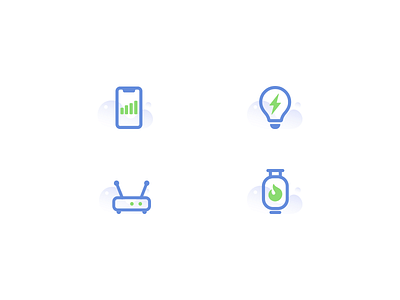 Icon Set for Utility Payment App
