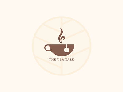The Tea Talk chai chat chat logo design logo logo design talk logo tea tea logo