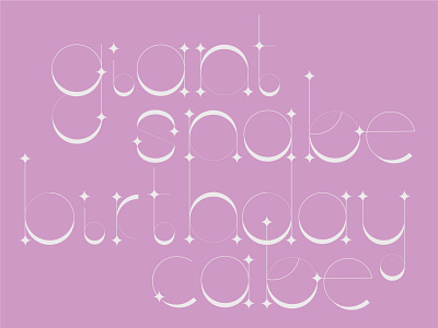 Callista Typeface branding midwest minneapolis north type design typedesign typography