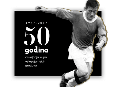 Dinamo 50th anniversary custom website