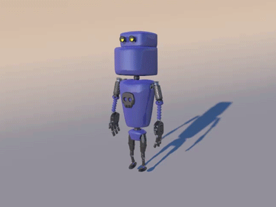 Thumbs up:D 3d 3d animation 3d design android animation c4d character character design glossy robot uiux