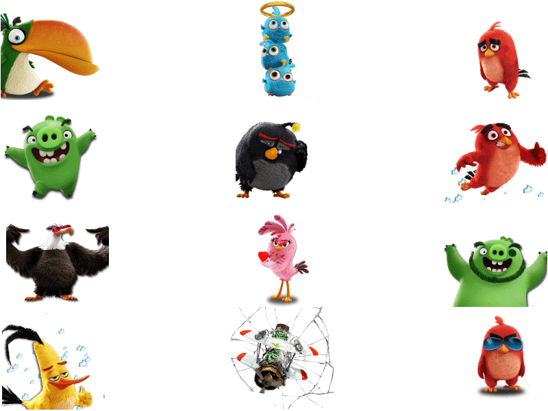 Angry Birds Stickers