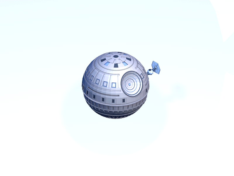 Low poly: Tie fighter patrol blender c4d death star deathstar low poly lowpoly star wars starwars uiux x wing xwing