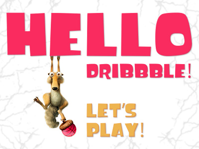 Hello Dribbble debut design first shot hello hello dribbble illustration ui web design