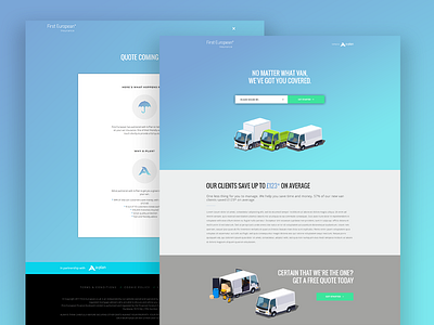 Van Insurance Web Design