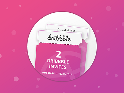 Dribbble Invites (2x) ✌🏻