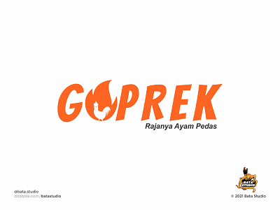 Ayam Geprek Logo ayam geprek brand brand identity branding chicken design food goprek graphic design logo logo design