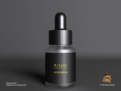 Serum Mockup brand branding care healthy logo serum skin skin care