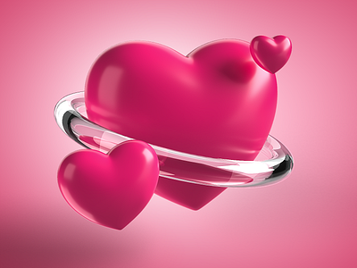 Valentine's Day ❤️ 3d c4d heart valentine day valentines
