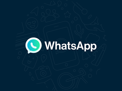 WhatsApp Branding Redesign app brand chat facebook ios iphone x logo messenger redesign whatsapp