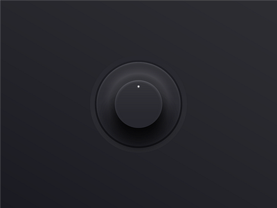 Vector Skeuomorphic Knob