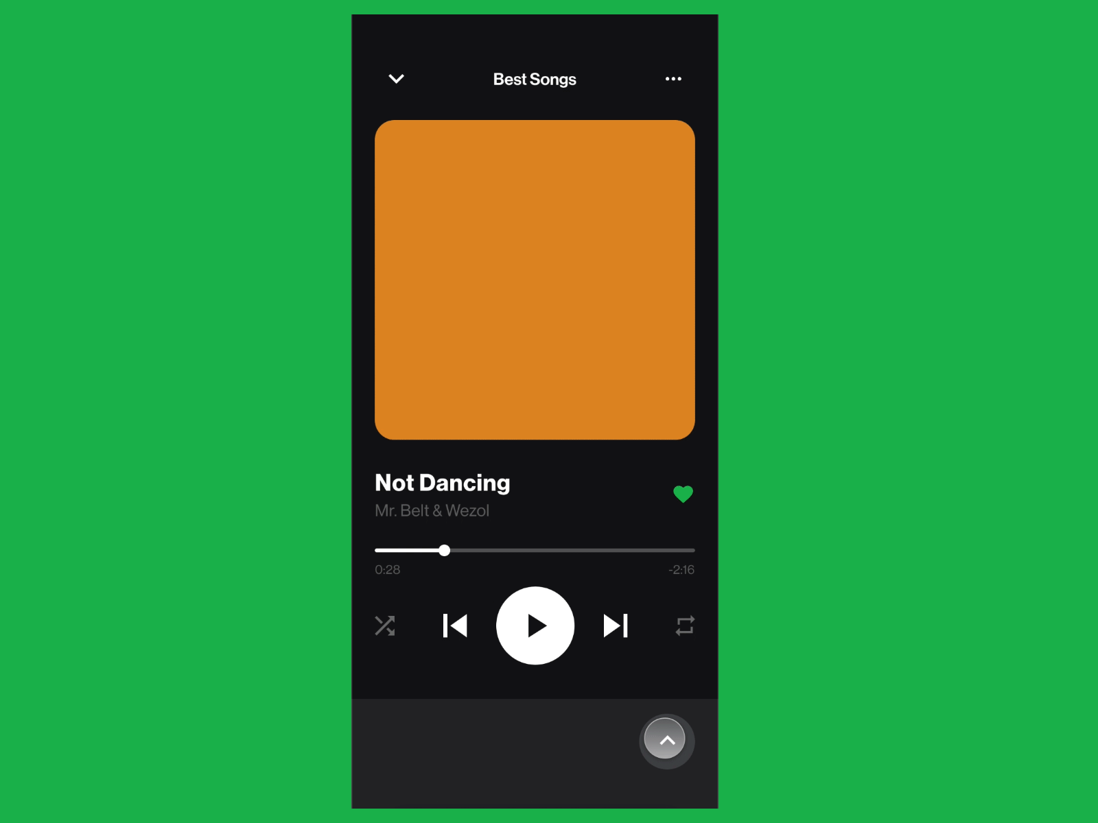 Spotify android animation app ios music player protopie prototype sound spotify ui ux