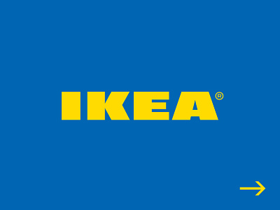 IKEA® - Logo Redesign brand branding design ikea logo typography