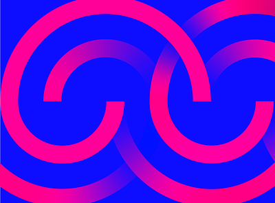 Pattern Design aspiral branding circular pattern pink