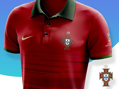 Portuguese Federation of Football - Logo Redesign 2018 federation fifa football futebol jersy lisbon portugal shirt soccer sports