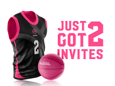 Just Got 2 Dribbble Invites