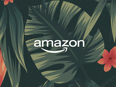 Amazon Logo Redesign - Unofficial amazon brand leafs logo orange redesign store typeface