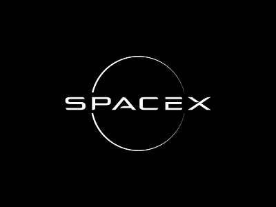 My Spacex Logo Version :) brand elon musk falcon heavy logo mars nasa redesign space spacex